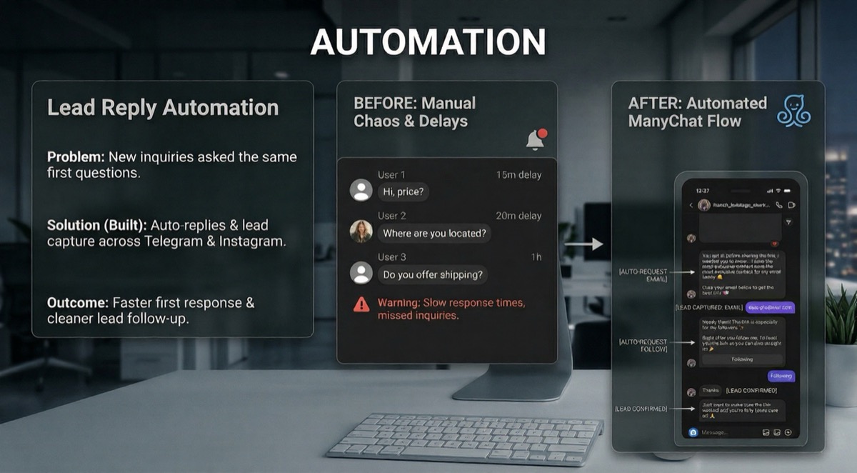 Приклад сценарію Telegram-бота для бізнесу